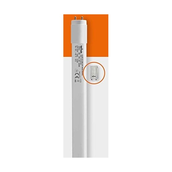 Wiva LED-Lampe 12100155 Glasröhre 28W Warmes Licht 3000K, 150cm